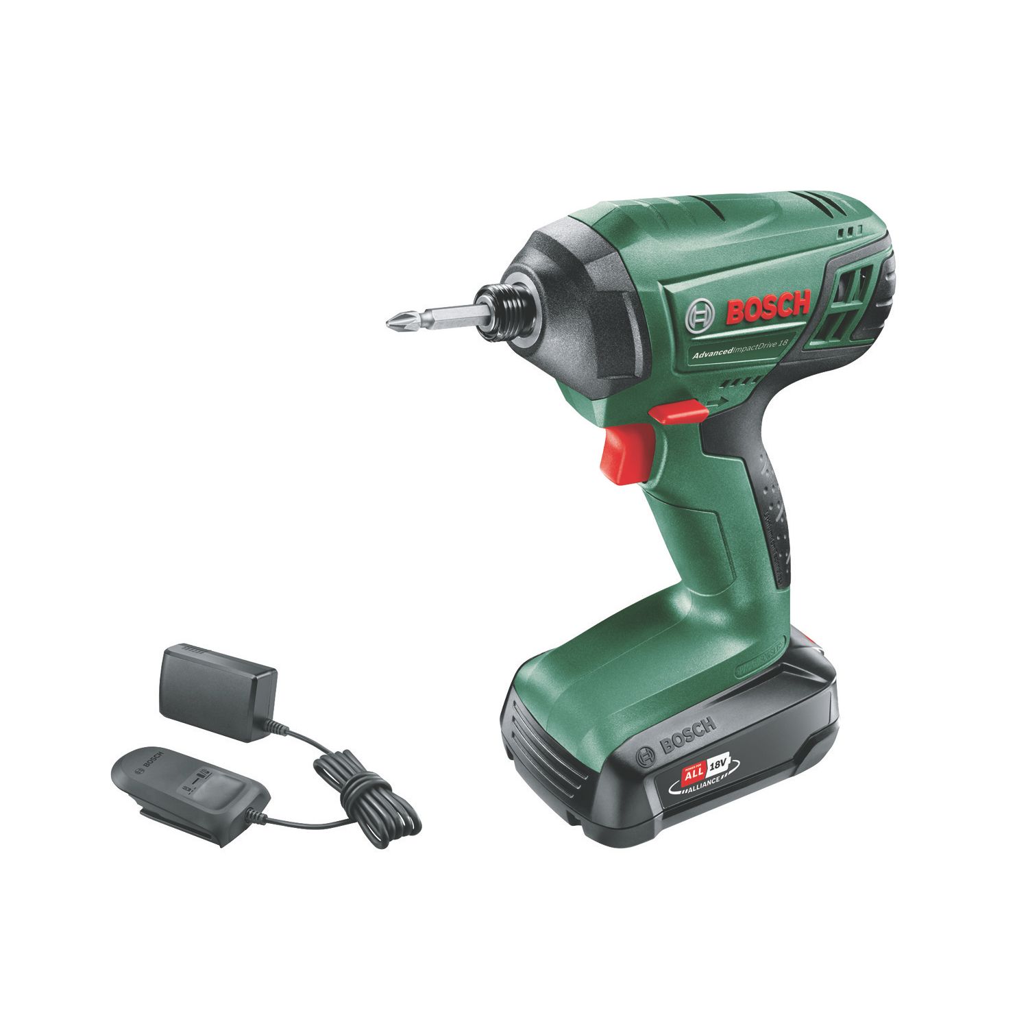 Bosch AdvancedImpactDrive / PDR 18 LI 18V 1 x 1.5Ah Li-Ion Power for All Cordless Impact Drill Driver (143KK)