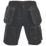 DEWALT Shelby Multi-Pocket Shorts Black 40" W