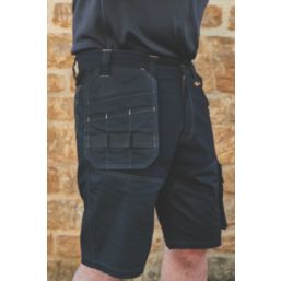 DEWALT Shelby Multi-Pocket Shorts Black 40" W