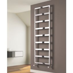 Reina 1460mm x 450mm 1057BTU Chrome Flat Designer Towel Radiator