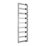 Reina 1460mm x 450mm 1057BTU Chrome Flat Designer Towel Radiator