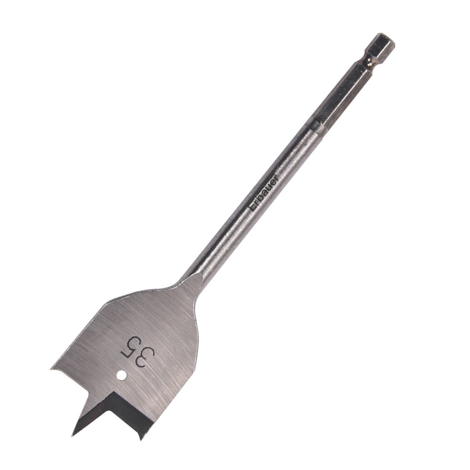 Erbauer Hex Shank Flat Wood Drill Bit 35mm x 152mm (143PH)
