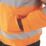 Site Battell Hi-Vis Pilot Jacket Orange Medium 38-40" Chest