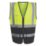 Regatta Pro Executive Vest Hi-Vis Vest Yellow/Black Medium 39.5" Chest