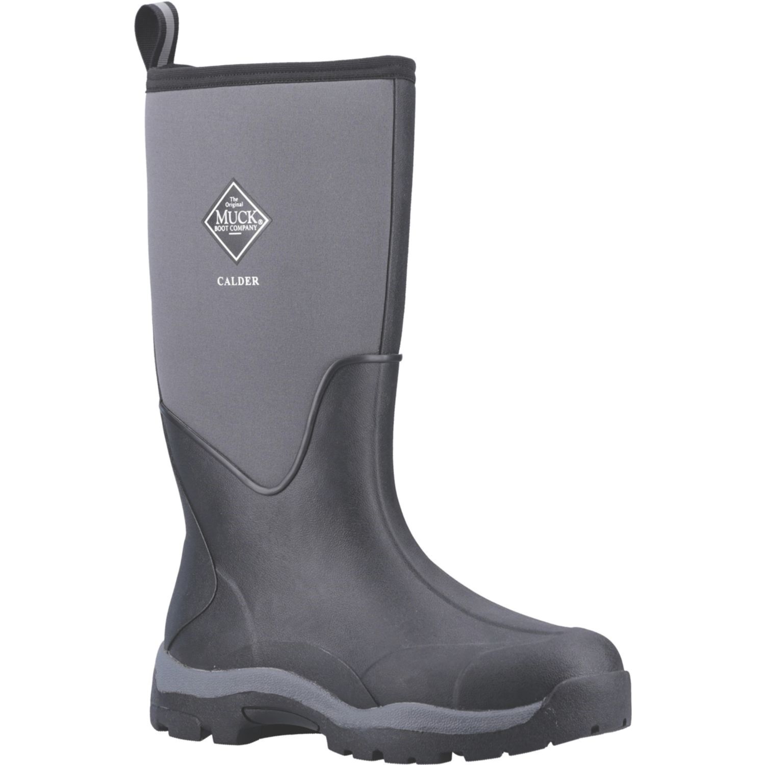 Muck Boots Calder Size 8 Black Non Safety Wellies (143XR)