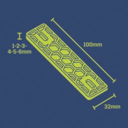 Easyfix Glazing Packer Shims Large 225 Pieces