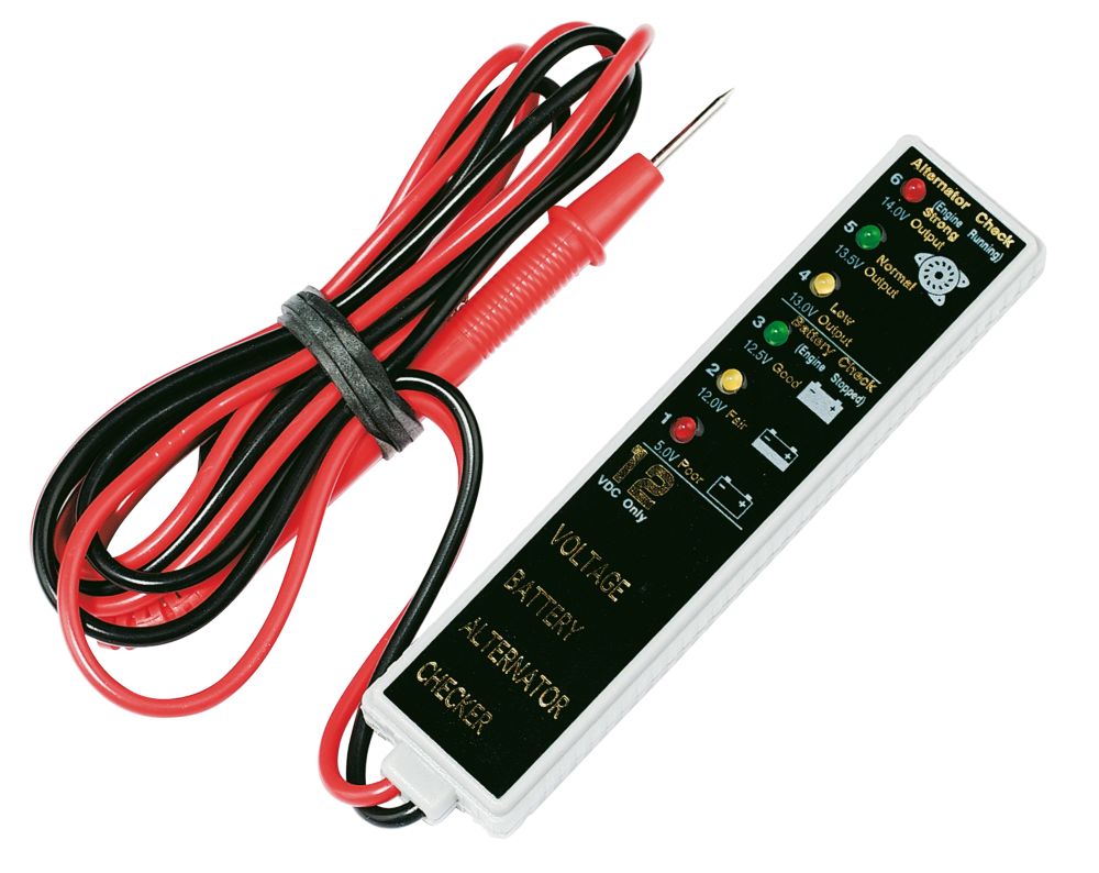 Laser Battery/Alternator Tester - Screwfix