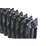 Arroll Montmartre 3-Column Cast Iron Radiator 470mm x 834mm Black / Silver 3070BTU