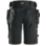 Snickers 6175 Stretch Work Shorts Black 39" W