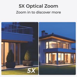 Reolink P430 PoE or Mains-Powered White Wired 4K Indoor & Outdoor Bullet Add-On Camera