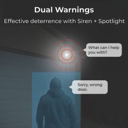 Reolink P430 PoE or Mains-Powered White Wired 4K Indoor & Outdoor Bullet Add-On Camera