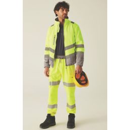 Regatta Hi-Vis Two-Tone Thermal Jacket Yellow Small 40.9" Chest