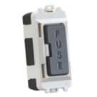 Knightsbridge  13A Grid Fused Spur Matt Black