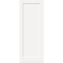 Green & Taylor  Primed White Wooden Shaker Internal Door 2032mm x 813mm