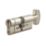 Yale Fire Rated 1 Star 6-Pin Thumbturn Euro Cylinder 35-35 (70mm) Satin Nickel