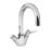 Bristan Value Monobloc Kitchen Sink Mixer Taps Chrome-Plated 1 Pair