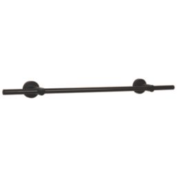 Screwfix black towel online rail