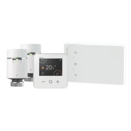 Drayton Wiser 2nd Generation Wireless Heating & Hot Water Smart Multi-Zone Kit 2 White