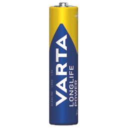 Varta Longlife Power AAA 1.5V Alkaline Batteries 40 Pack