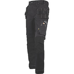 Dickies Holster Universal FLEX  Trousers Black 32" W 32" L