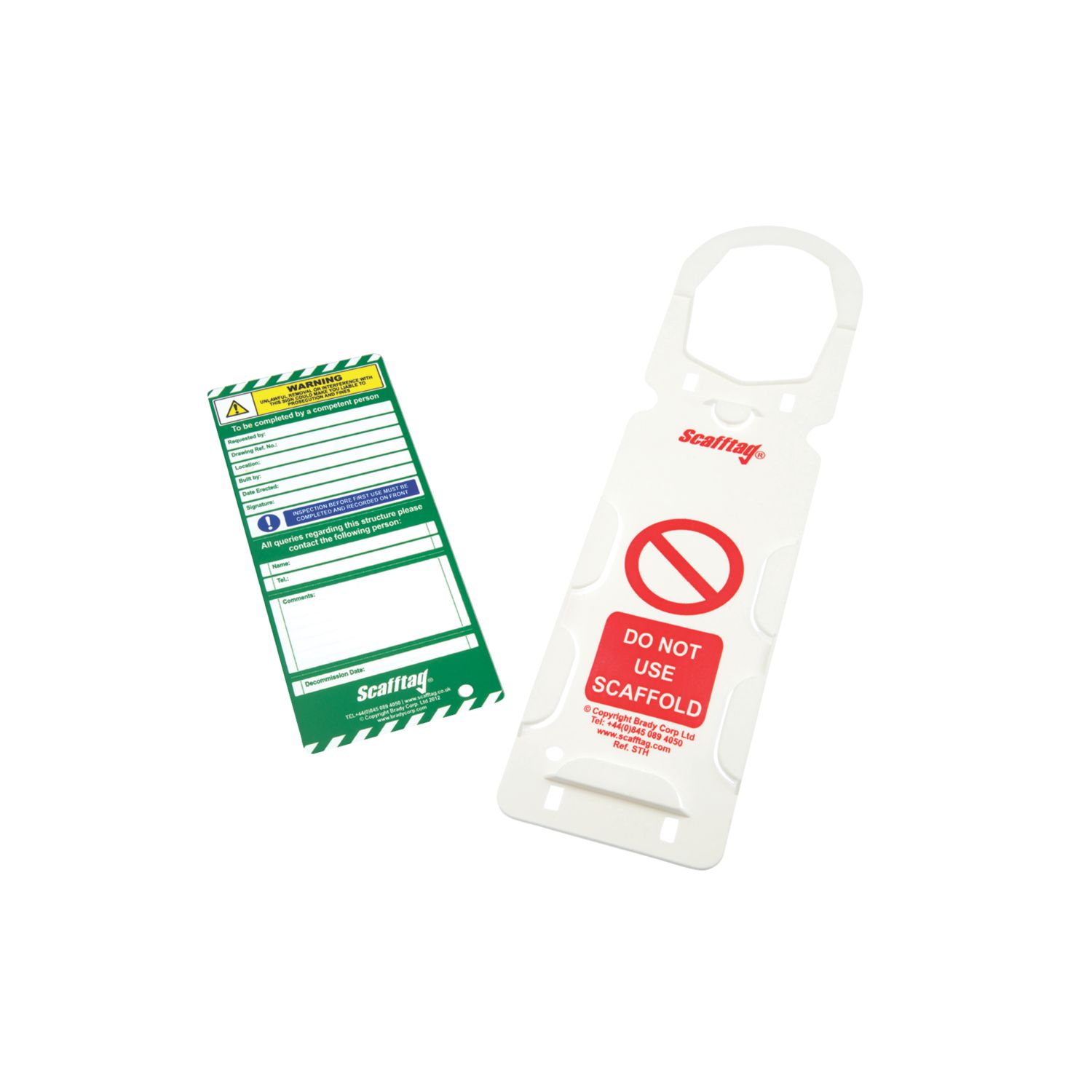 Scafftag Scaffold Refill Holder & Insert (1454T)