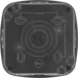 British General  IP66 20A 1-Gang 2-Way Weatherproof Outdoor Switch with LED