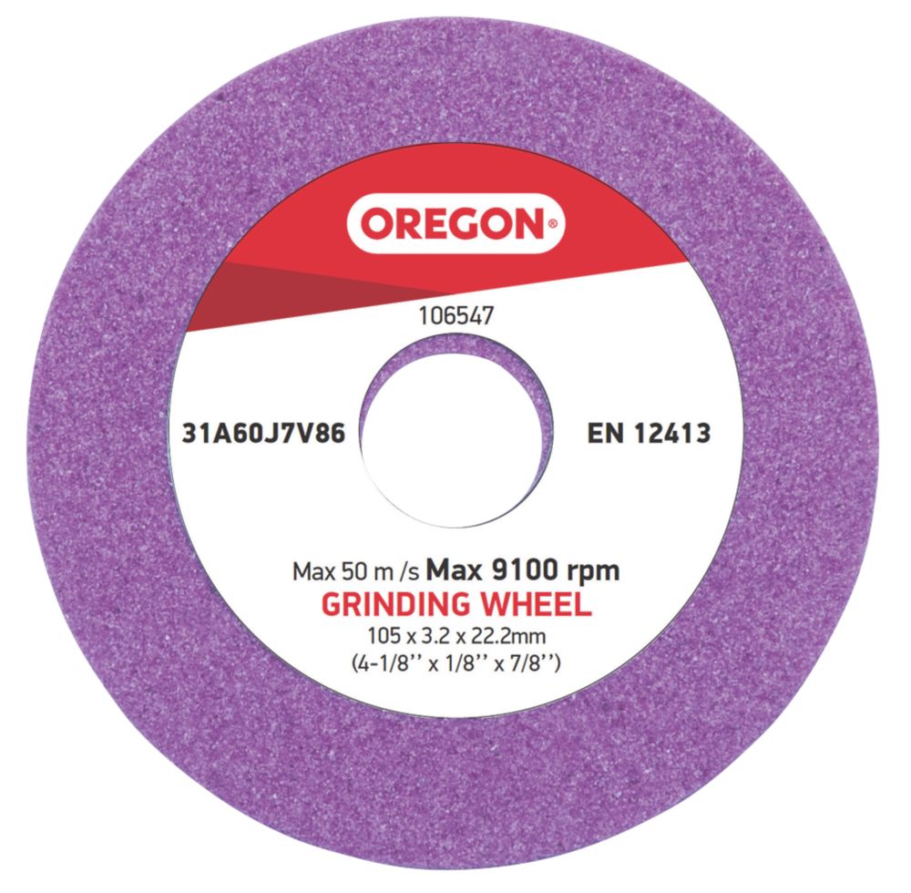 Oregon shop grinding wheel