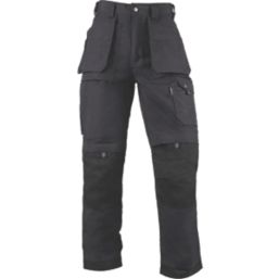 Dickies Eisenhower Multi-Pocket Trousers Black 38" W 32" L