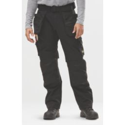 Snickers 6224 Work Trousers Black 36" W 30" L