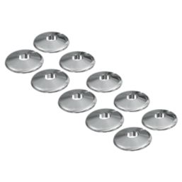 ETAL 22mm Pipe Collars Chrome 10 Pack