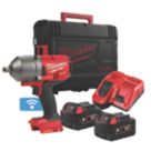 Refurb Milwaukee M18 ONEFHIWF12-502X FUEL 18V 2 x 5.0Ah Li-Ion RedLithium Brushless Cordless ONE-KEY Impact Wrench