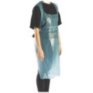 L-PRO  Polythene Aprons Light Blue 200 Pack