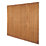 Forest Vertical Board Closeboard  Garden Fencing Panel Golden Brown 6' x 6' Pack of 4