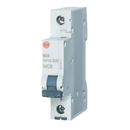 Wylex  20A SP B Curve  MCB