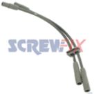 Worcester Bosch 87161570230 ELECTRODE LEADS WITH GROMMET