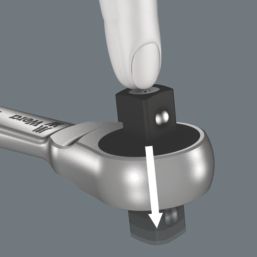 Wera 8003 C Zyklop Metal 1/2" Drive Ratchet 355mm