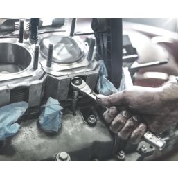 Wera 8003 C Zyklop Metal 1/2" Drive Ratchet 355mm