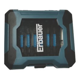 Erbauer  1/4" Hex Shank Mixed Impact Screwdriver Bit Set 14 Pieces