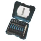 Erbauer  1/4" Hex Shank Mixed Impact Screwdriver Bit Set 14 Pieces