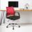 Nautilus Designs Calypso Medium Back Task/Operator Chair Raspberry