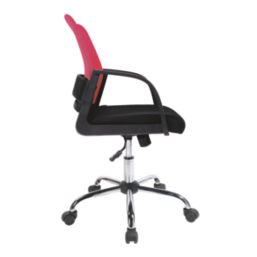 Nautilus Designs Calypso Medium Back Task/Operator Chair Raspberry