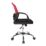 Nautilus Designs Calypso Medium Back Task/Operator Chair Raspberry