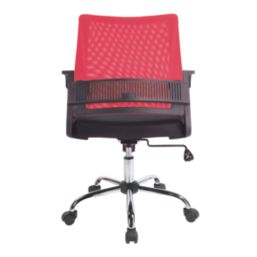 Nautilus Designs Calypso Medium Back Task/Operator Chair Raspberry