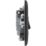 British General Nexus Metal 13A Switched Fused Spur & Flex Outlet with LED Matt Black with Colour-Matched Inserts