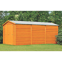 Shire  10' x 15' (Nominal) Apex Overlap Timber Shed