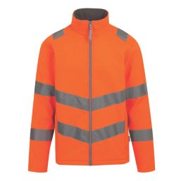 Regatta Ablaze 2 Layer Softshell Hi- Vis Jacket Orange 4X Large 53" Chest