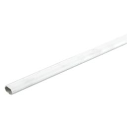 Deta TTE Oval uPVC White Conduit 16mm x 2m
