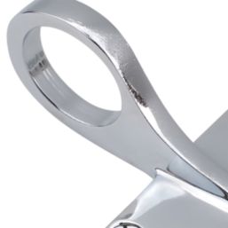 Smith & Locke Sash Window Handle Polished Chrome 52mm x 55mm