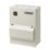 Wylex  7-Module 5-Way Part-Populated  Main Switch Consumer Unit