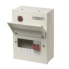 Wylex  7-Module 5-Way Part-Populated  Main Switch Consumer Unit